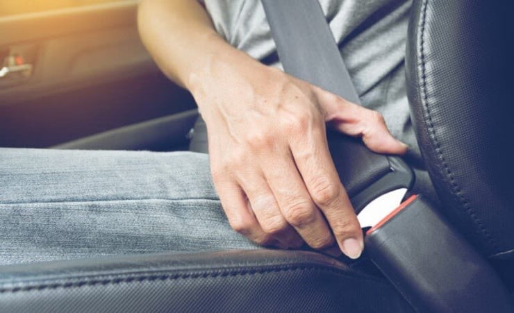 Belt up in case you crash
