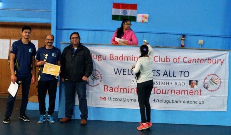 Meet the winners from Telugu Community Badminton Tournament 2019
