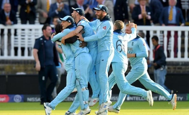 England win the world cup in a dramatic Super Over against the Black Caps