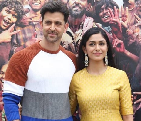 ‘Super-girl’ Mrunal Thakur--after romancing Hrithik Roshan , now plays John Abraham’s wife.