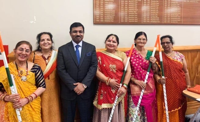 Auckland Indians welcome new High Commissioner at I-Day event