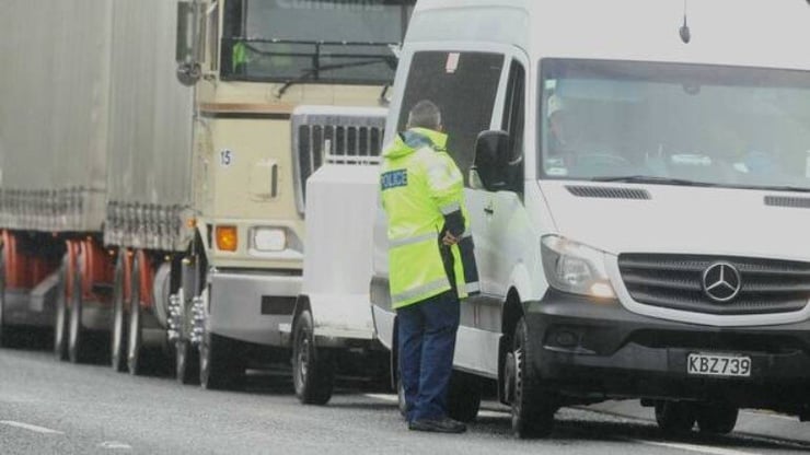 Bus Rolled near Rotorua