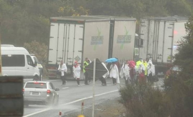 20 onboard Rotorua bus that rolled, police confirm some fatalities and several injured