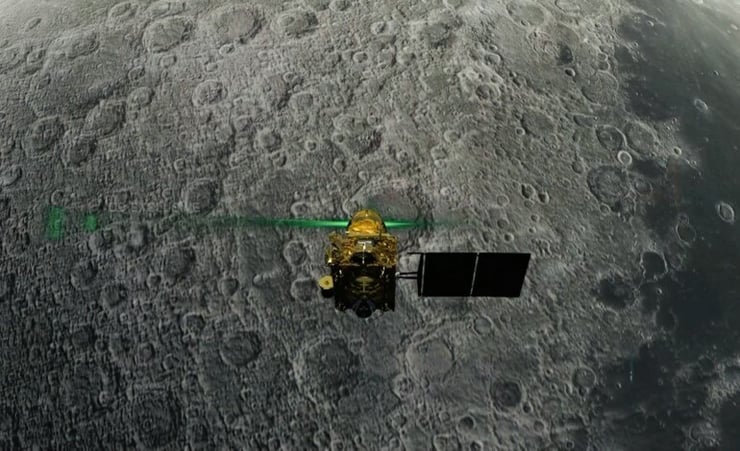 Vikram Found: ISRO takes photo of moon lander on lunar surface