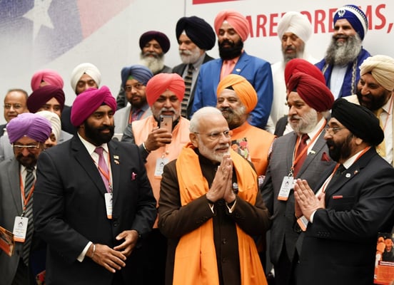 Sikh delegation meets Modi in US, thanks him for Kartarpur