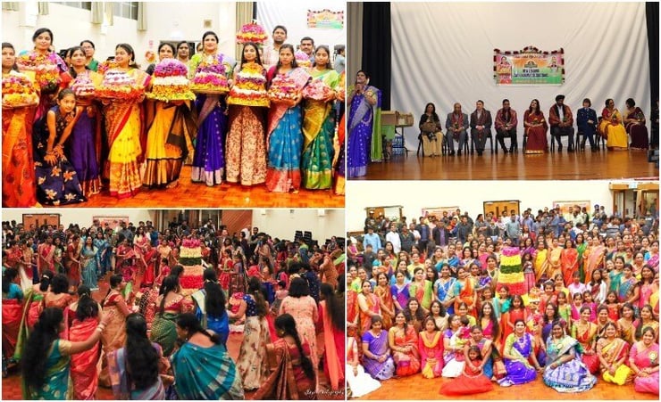 Telangana Jagruthi celebrates Bathukamma festival in Auckland