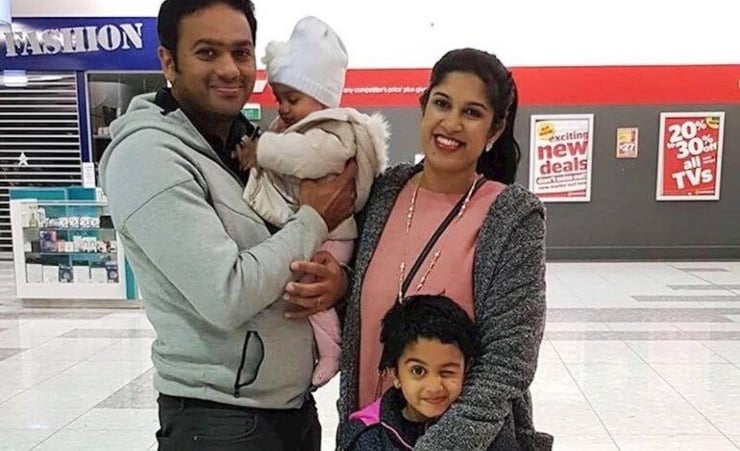 Givealittle page set up for the family of a Kiwi Indian man died in an accident in India