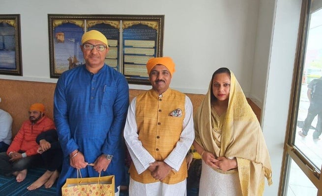 Indian High Commissioner visits Wellington Gurudwara to celebrate Guru Purab
