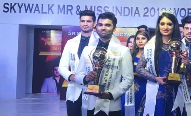 Kiwi Indian wins Mr India World Manhunt Runner-Up title in New Delhi
