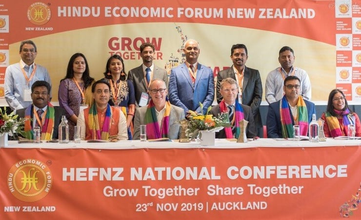 Indian managerial and leadership styles in business world revered at Hindu Economic Forum NZ