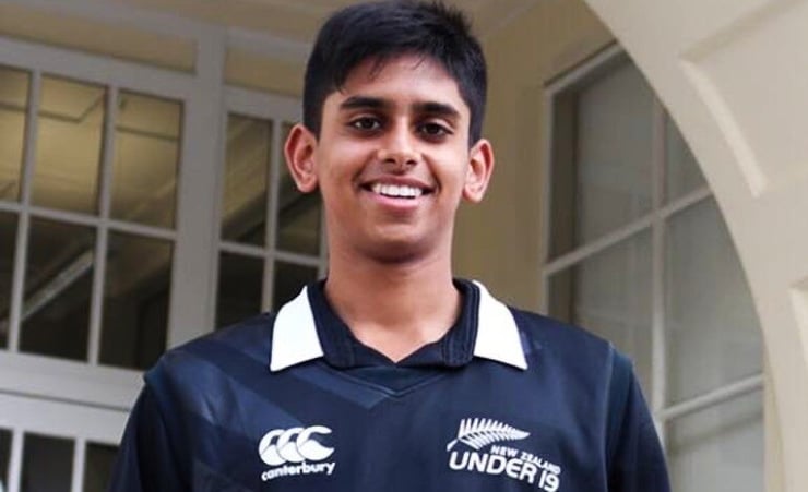 Kiwi Indian Adithya Ashok in the squad for ICC U19 Cricket World Cup
