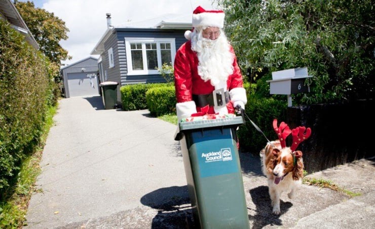 Kerbside bin collections over the summer holidays