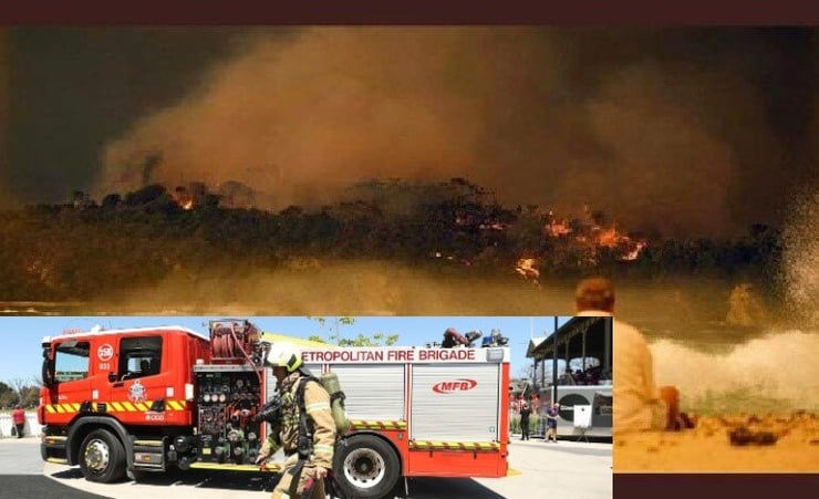 Australia, New Zealand to wear black armbands to honour fire personnel