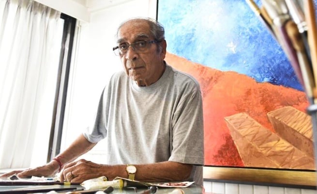 Padma Bhushan awarded artist Akbar Padamsee passes away at 91