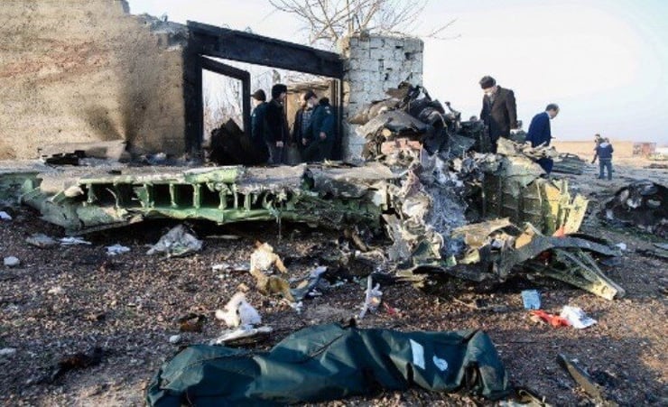 Ukraine plane crashes in Iran, 179 killed