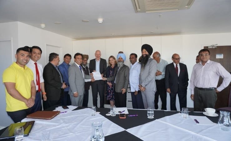 South Asian Community Leaders Group meets with senior Immigration officials to discuss visa issues