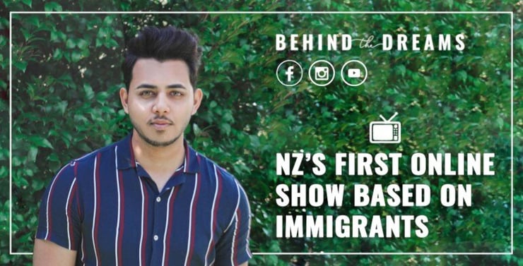 Rachit Kushwaha’s ‘Behind the Dreams’ online show offers self-help advice from successful immigrants living in New Zealand