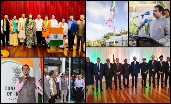 Gandhi Centre shines bright and echoes with Vande Mataram on Republic Day