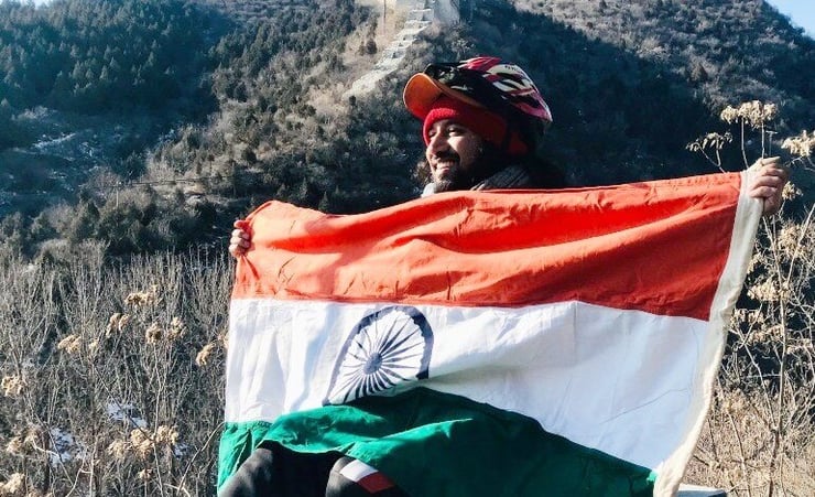 Indian cyclist on a mission to bike around the world reaches New Zealand