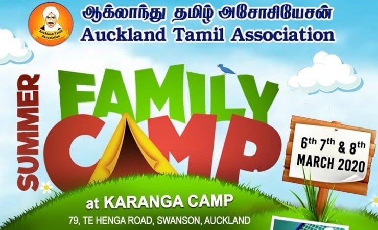 Auckland Tamil Association invite community for Summer Family Camp