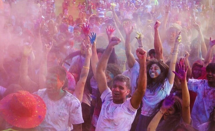 Rainbow of Aroha, diversity and inclusiveness at Waitakere Holi 2020