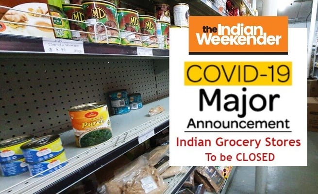 Breaking News: Indian grocery stores to remain close during Level 4 lockdown