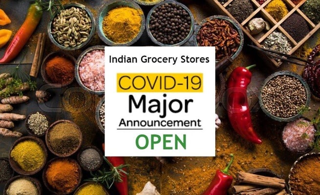 Govt flip flops on Indian grocery stores: Now declares them open as “essential service”