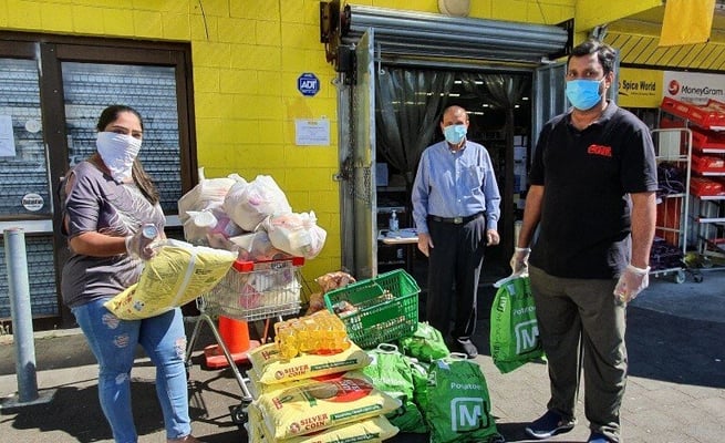 Indian High Commission extends food supplies for Indians hit by the lockdown
