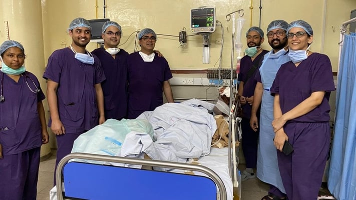 Severed hand of Punjab Police officer's re-implanted