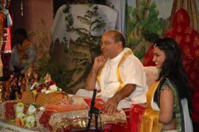 Hundreds attend Bhagavat Saptah Gyan Yagnya