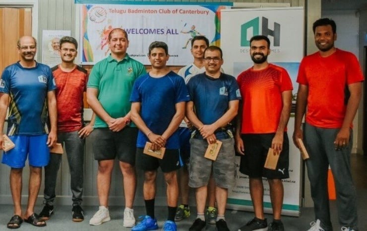 Telugu Badminton Club of Canterbury host George Miller Summer League
