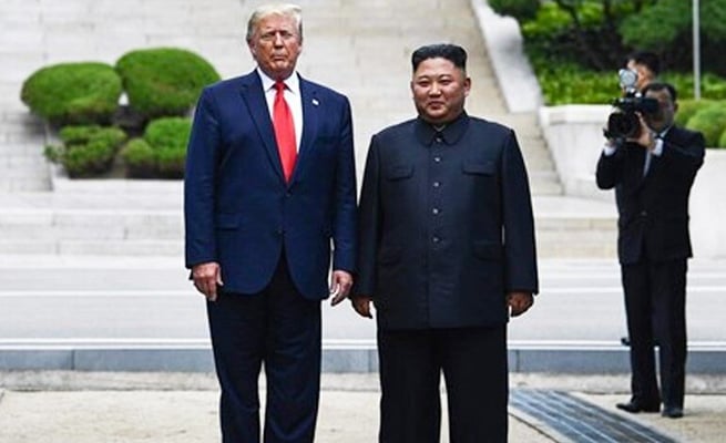 Trump glad to see Kim Jong-un 'back and well'