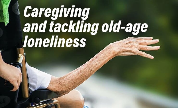 Elderly support during COVID-19: Caregiving, tackling old-age loneliness