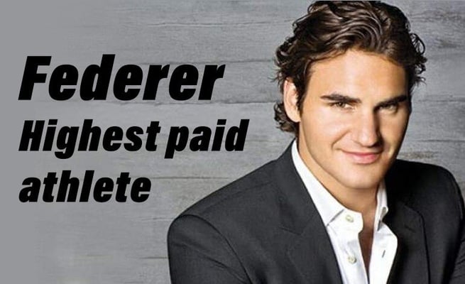Federer edges out Ronaldo in Forbes' list of highest paid athletes