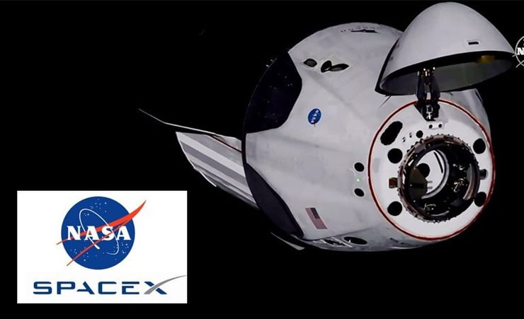 Big leap: SpaceX Crew Dragon docks with space station