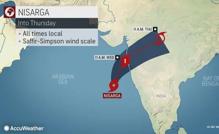 Tropical Cyclone Nisarga's landfall on Maharashtra coastline to be rarest of rare events: experts
