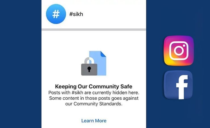 Facebook, Instagram 'mistakenly' kept #sikh hashtag blocked for months