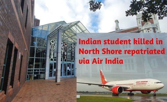 Indian student killed in North Shore repatriated via Air India; accused remanded in custody