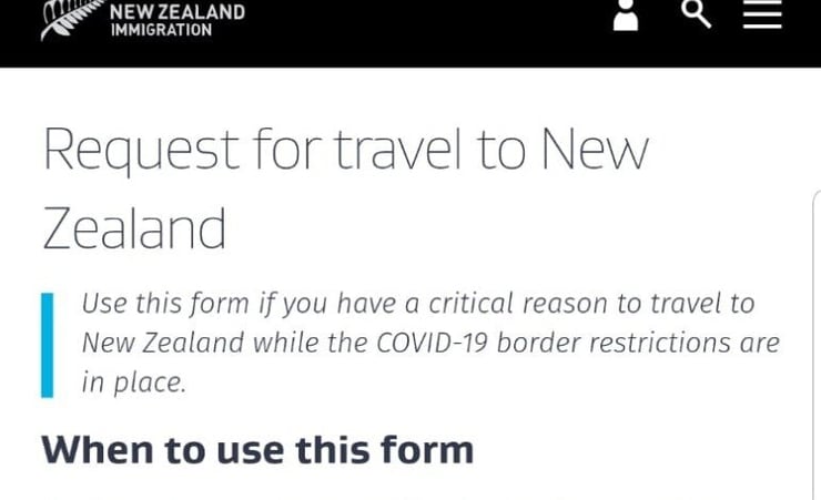 Govt’s decision on removing restrictions on overseas partners from entering in NZ comes into effect