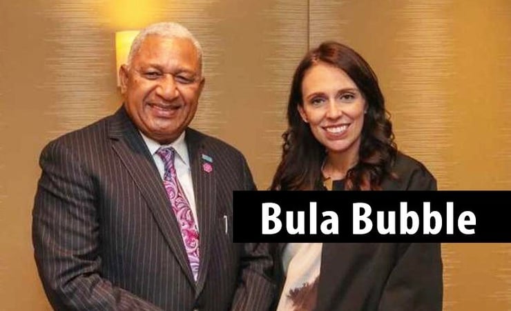 NZ cautious about Fiji 'Bula Bubble'