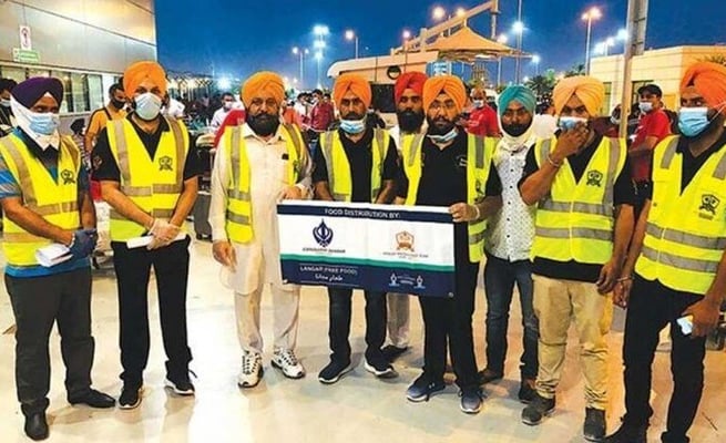 Dubai gurdwara charters 1st repatriation flight to Punjab