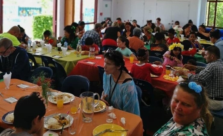 Hare Krishna Temple’s ‘Food for Life’ initiative feed hundreds of school children every month