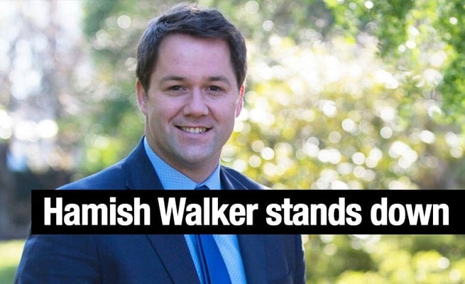 COVID19 privacy leak: National MP Hamish Walker stands down