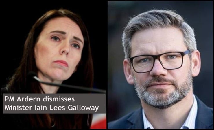 Prime Minister dismisses Immigration Minister Iain-Lees Galloway