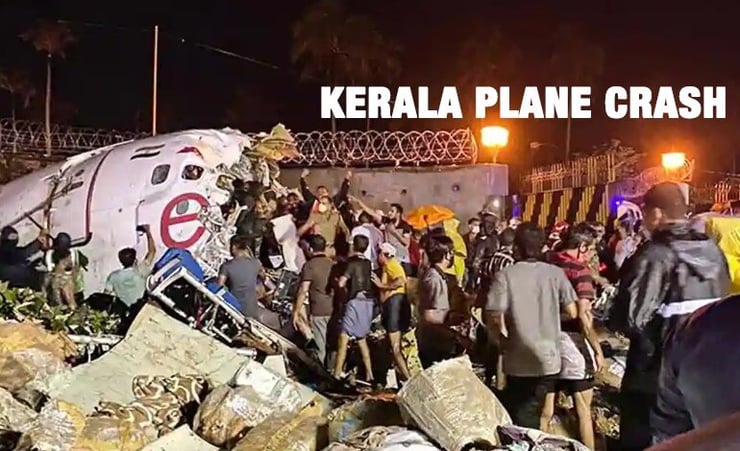 Pilots among 17 dead as AI Express plane overshoots runway, plunges into valley