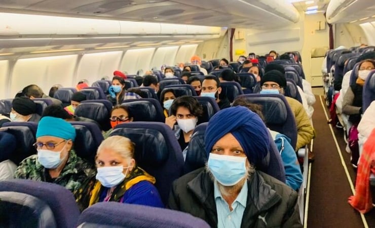 Charter flight by Mann Travel takes 285 stranded Indian nationals back home