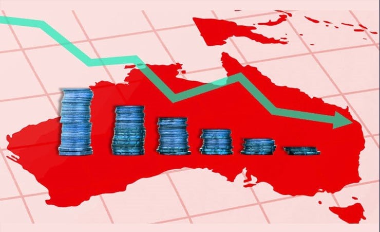 Australia in recession for 1st time in nearly 30 years