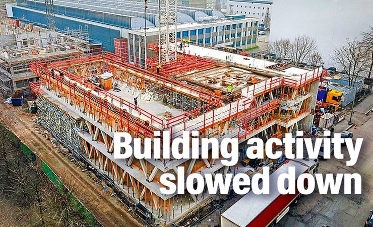 COVID-19 has slowed down building activity