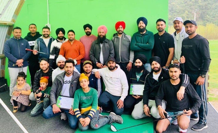 Wellington Punjabi Sports Club in Wellington host its first golf tournament for the Indian community