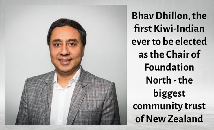 First ever Kiwi-Indian elected as the Chair of Foundation North - the biggest community trust of New Zealand